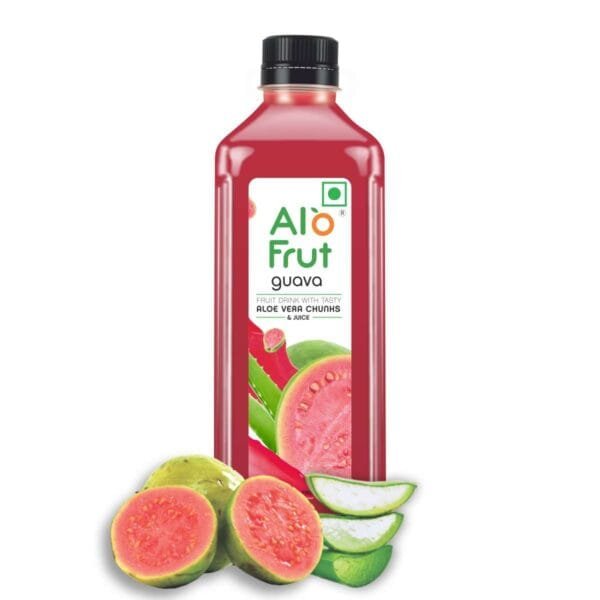 AloFrut Guava Aloe Vera Chunks & Juice