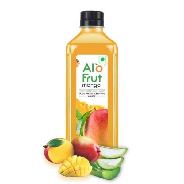 Alo Frut Aloevera + Mango Juice