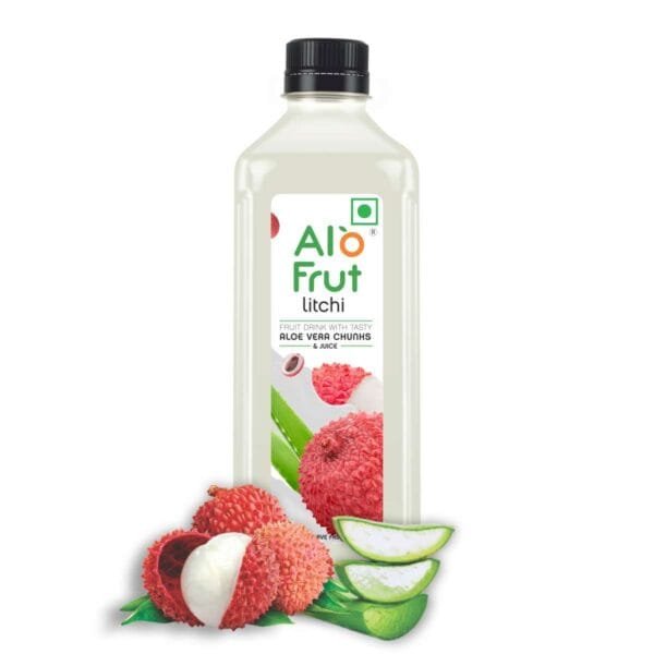 Alo Frut Aloevera + Litchi Juice