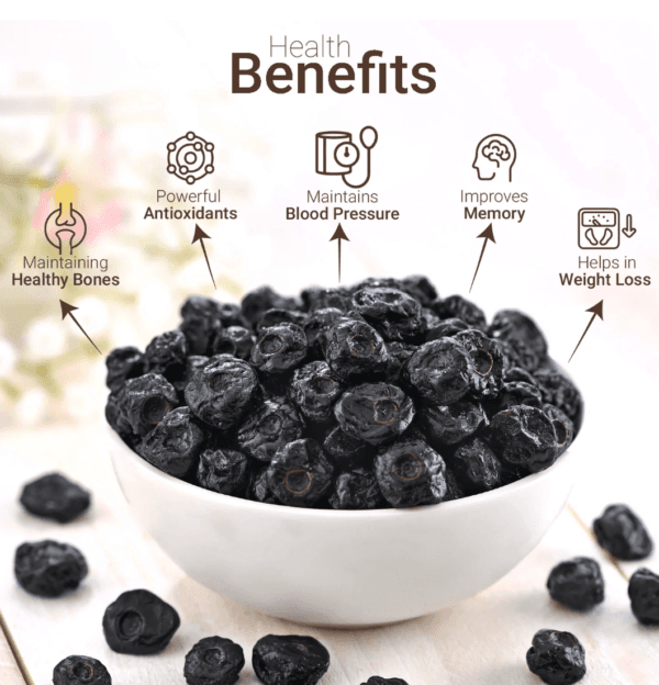 Nutraj Bactopure Dried Blueberries 200 g - Image 4