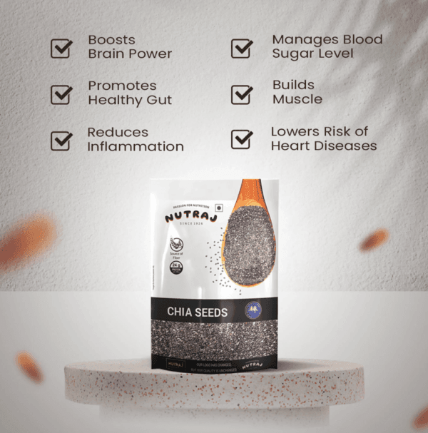 Nutraj Chia Seed 200 g - Image 6