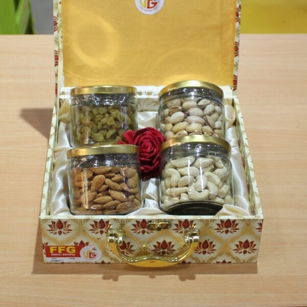 4 Jar Premium MDF Box