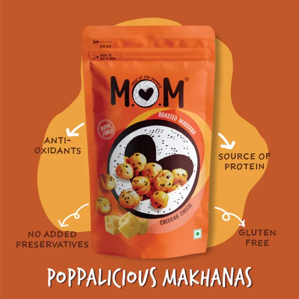 Mom Cheddar cheese Makhana - Image 4