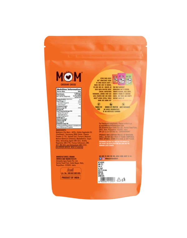 Mom Cheddar cheese Makhana - Image 3