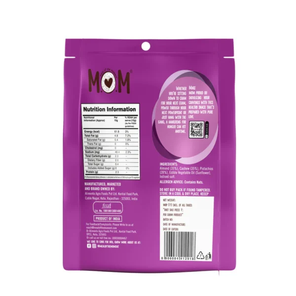 Mom Roasted & Sallted Nut Mix Pocket - Image 2