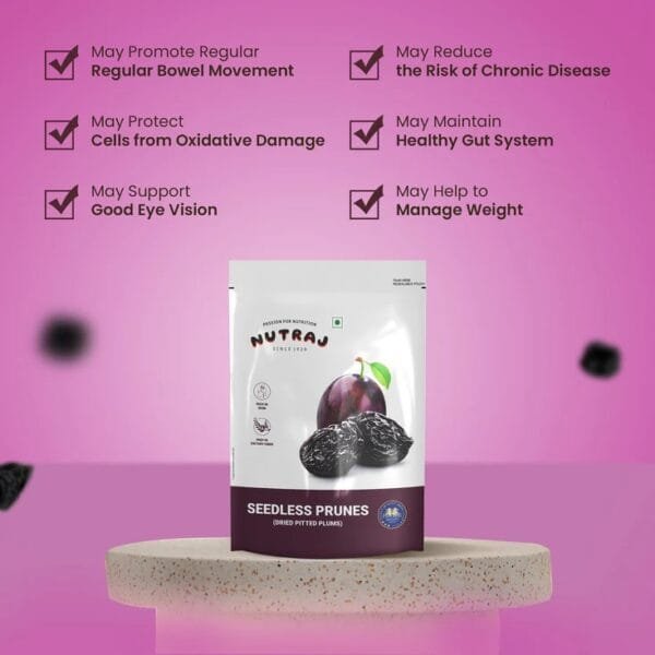Nutraj Seedless Prunes - Image 3