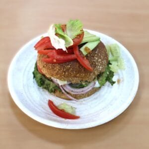 Avocado Veg Patties Burger