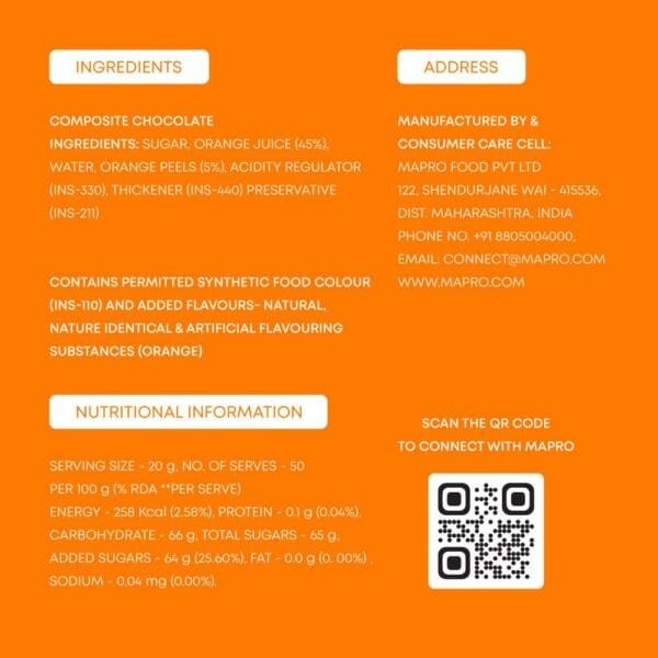 Mapro Orange Jam - Image 2