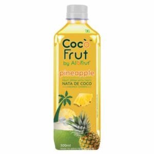 Coco Frut Pineapple Fruit Drink With Tasty Nata De Coco Coconut Chunks (Sip N Chew) 300ml