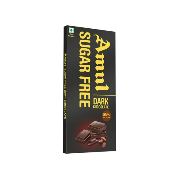 Amul Suger Free Dark Chocolate 150 G