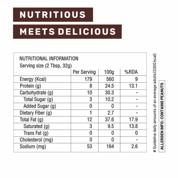 Max Protein Choco Creamy Sread Peanut Spread - Image 3