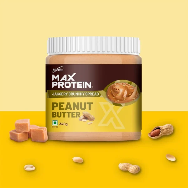 Max Protein Jaggery Crunchy Sread Peanut Spread - Image 5