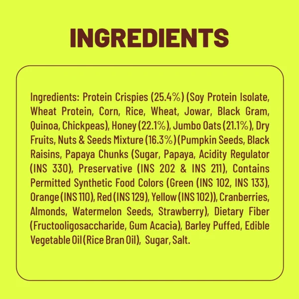 Max Protein Granola Fruits & Nuts - Image 3