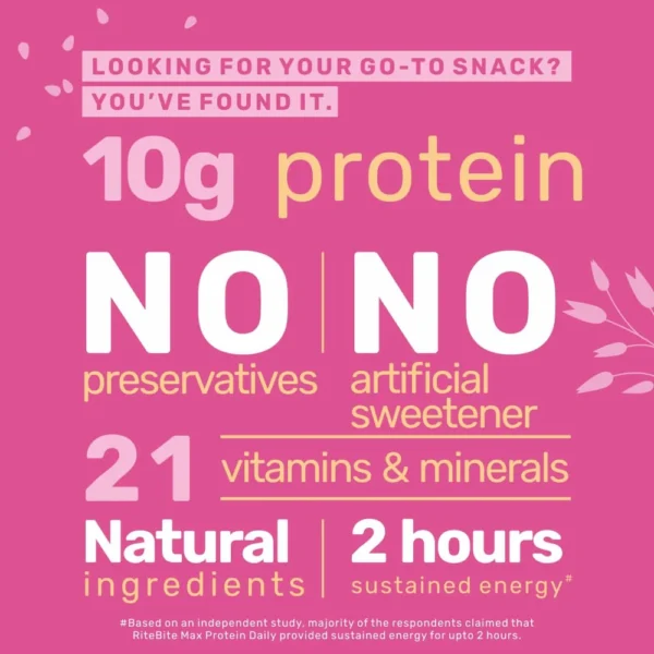 Max Protein Daily Fruit & Nut Bar - Image 4