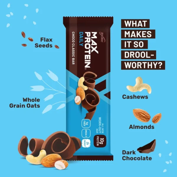 Max Protein Daily ChocoClassic Bar - Image 2