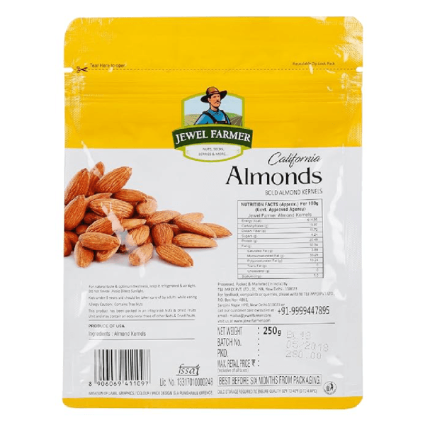 Jewel Farmer Almonds 200 G - Image 2