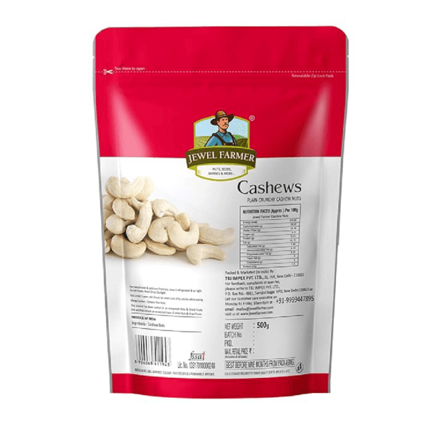 Jewel Farme Cashewnuts  250g - Image 2