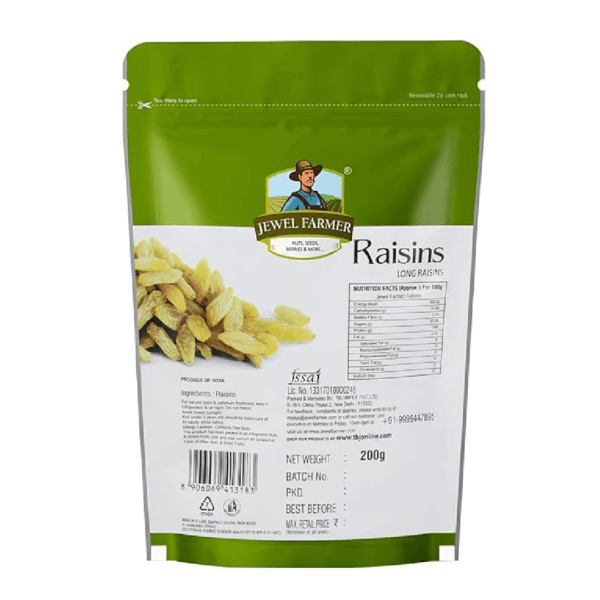 Jewel Farme Raisins 200g - Image 2