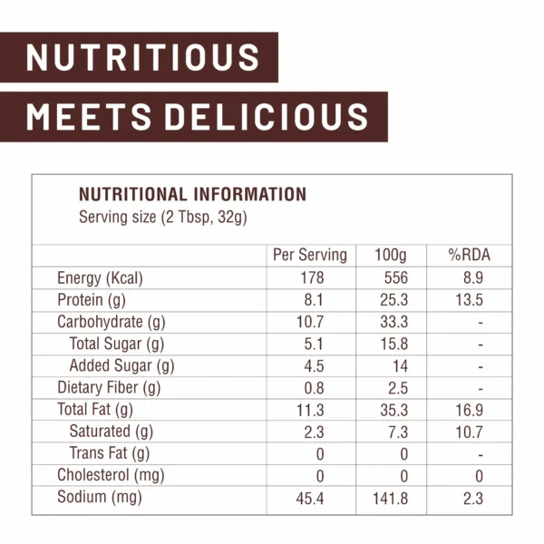 Max Protein Jaggery Crunchy Sread Peanut Spread - Image 3