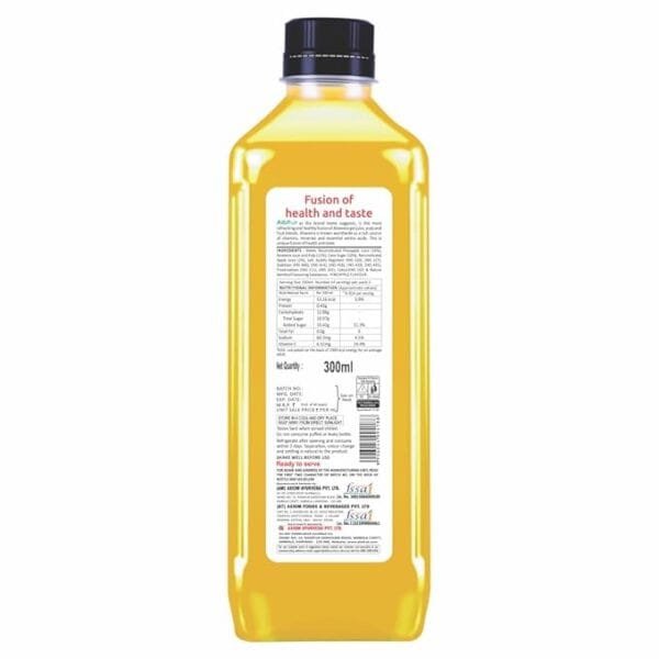 Alo frut Pineapple Fruit Drink with Tasty Aloevera Chunks & Juice - 200 ML - Image 2