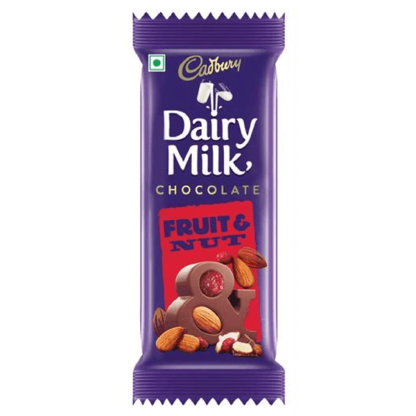 Cadbury Dairy Milk Fruit & Nut Chocolate Bar, 36 g