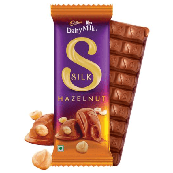 Cadbury Dairy Milk Silk Hazelnut Chocolate Bar, 58 g
