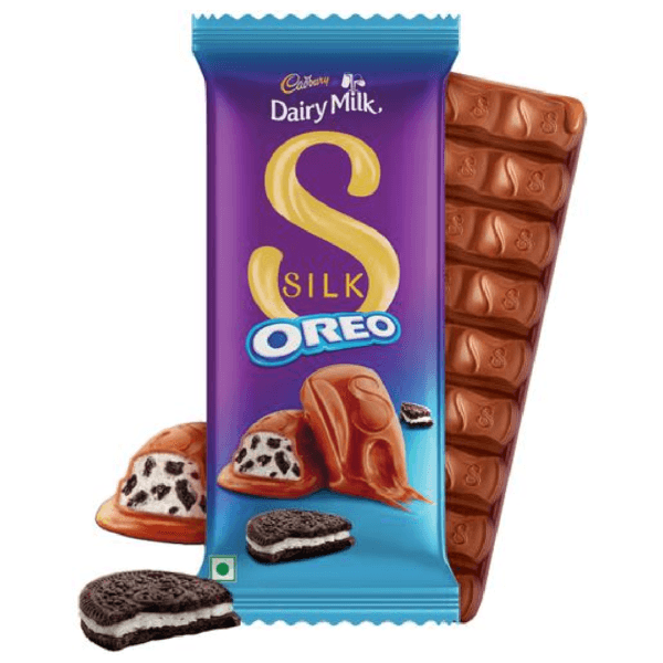 Cadbury Dairy Milk Silk Oreo Chocolate Bar, 58.5 g