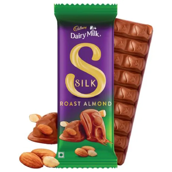 Cadbury Dairy Milk Silk Roast Almond, 58 g