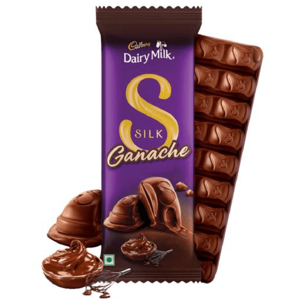 Cadbury Dairy Milk Silk Ganache Chocolate Bar, 146 g