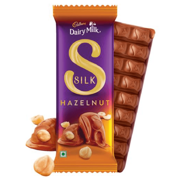 Cadbury Dairy Milk Silk Hazelnut Chocolate Bar, 143 g