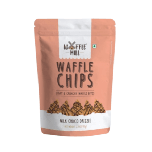 Waffle Chips Milk Choco Drizzle 80g
