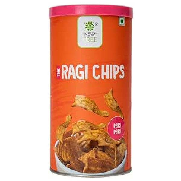 Ragi Chips Peri-Peri | Healthy Snack | Superfood Ingredients | Light & Crisp | 150g