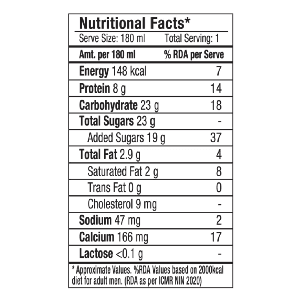 Epigamia Blueberry Smoothie 180 ML - Image 3