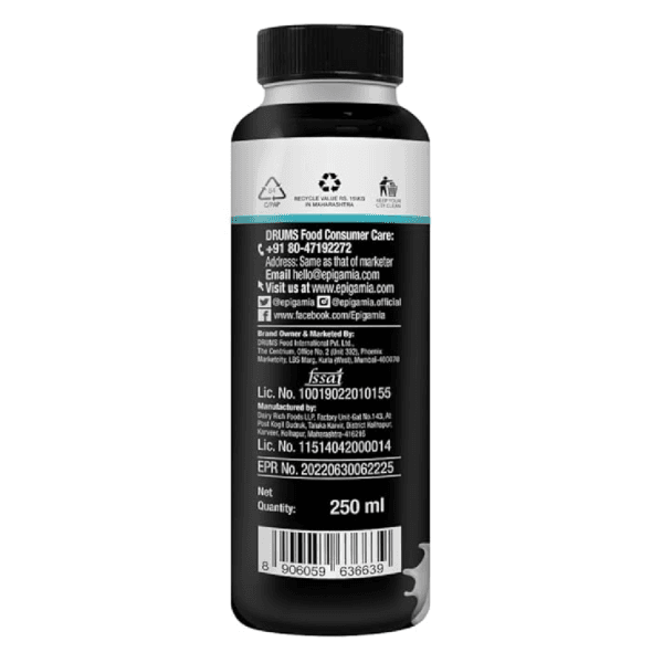Epigamia Cookies & Cream Milk Shake 250ML: - Image 2