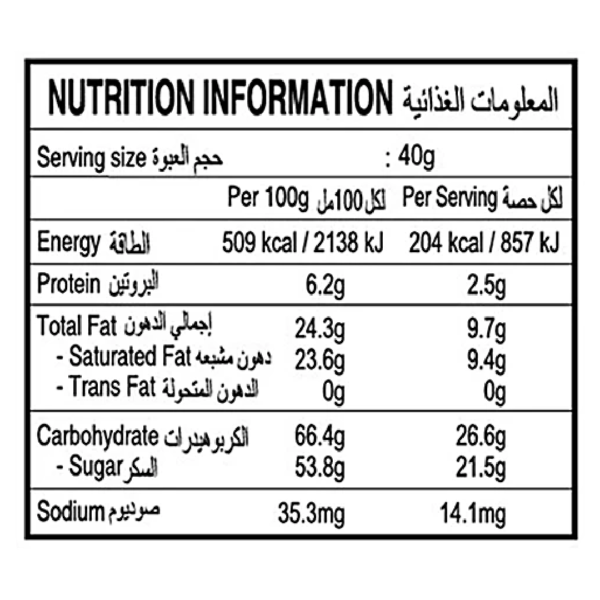 Sapphire Fruit & Nuts - Almonds, Hazelnuts & Raisins Covered With Milk Choco, 90 g Tin - Image 3