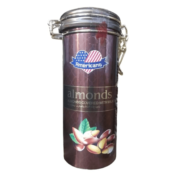 Americano Almonds Covered with Milk Chocolate, 90g