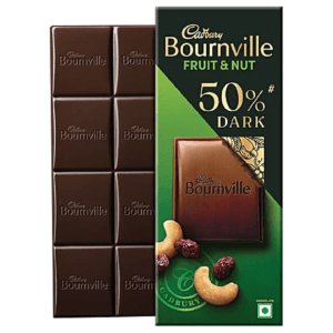 Cadbary Bournvilla Fruit & Nut 50 % Dark 80g