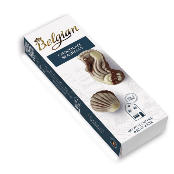 Belgian Chocolate Seashells 60g